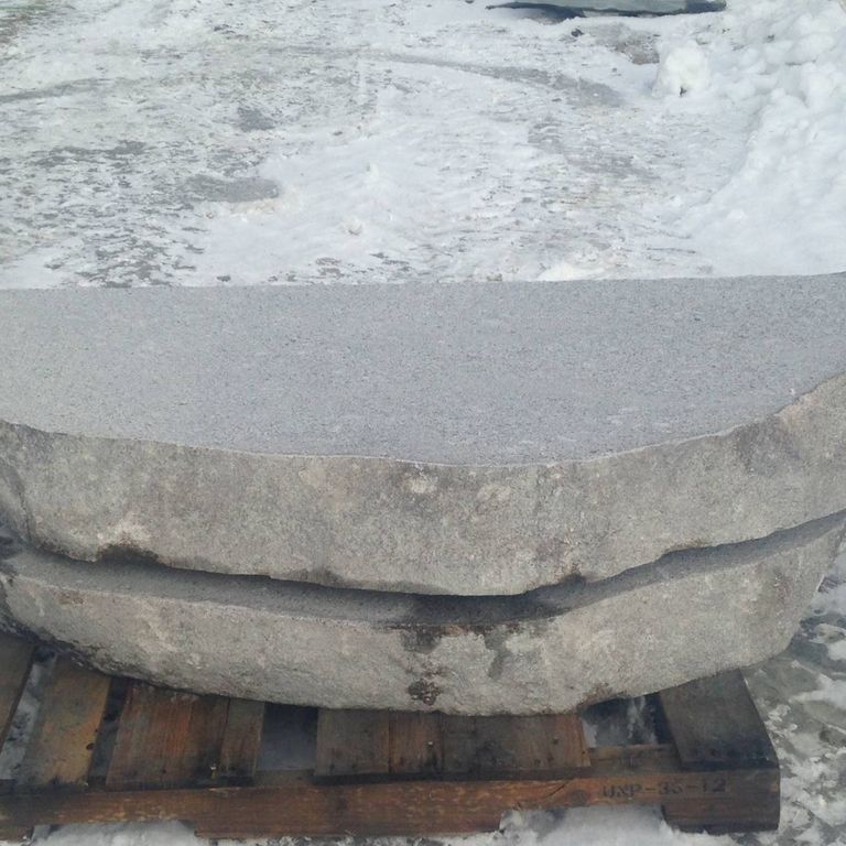 Oak Mountian Granite - Live Edge Steps