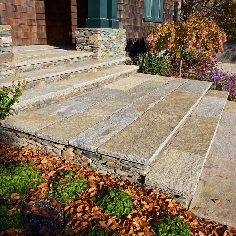 Reclaimed Granite - Sawn Edge Plank Pavers