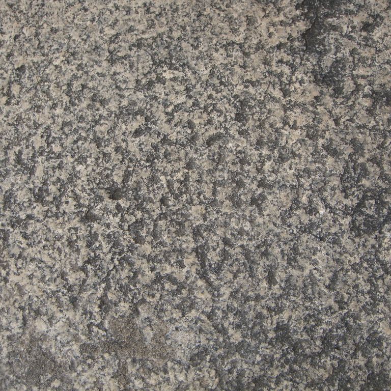 Color/Finish variation image for Reclaimed Footworn Granite - Plank Pavers. The surface finish shown is . Dominant colors shown are brown and gray; with beige, green, purple and tan secondaries. Speckled, blotched and coarse speckled color patterns.