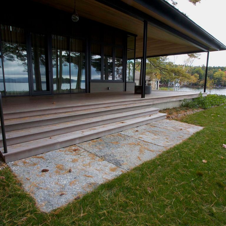Reclaimed Granite - Natural Top Landings
