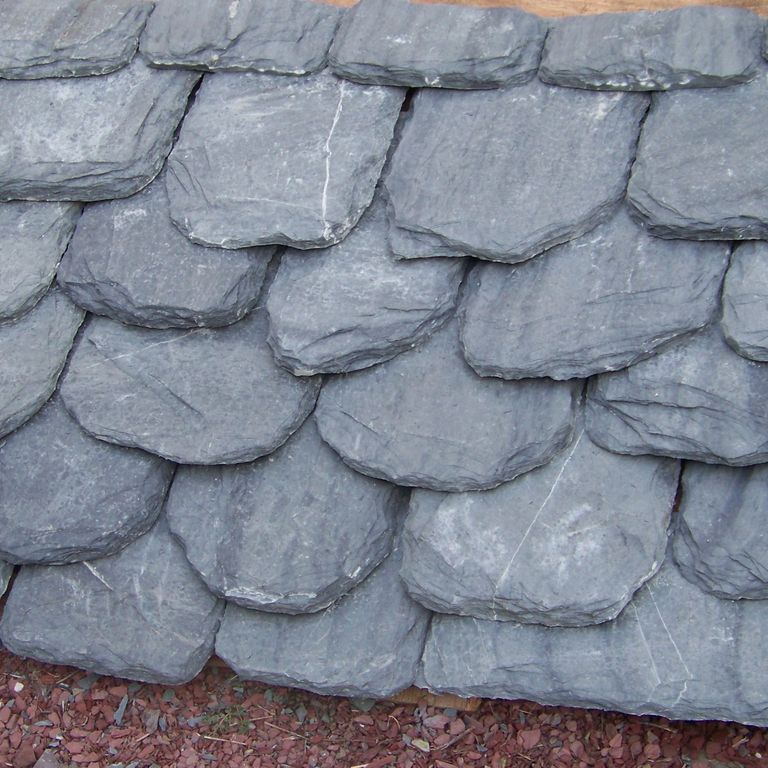 Vermont Striated Gray Slate - Roof Shingles