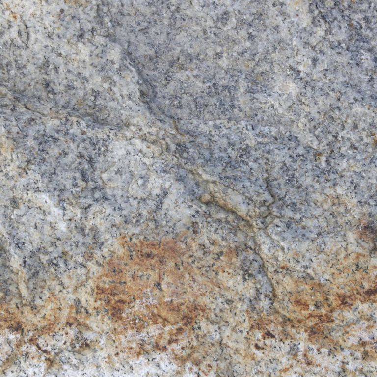 Color/Finish variation image for Reclaimed Granite Curbstone - Pool Coping. The dominant color shown is gray; with beige, blue, brown, orange/rust, white and tan secondaries. Exhibits 