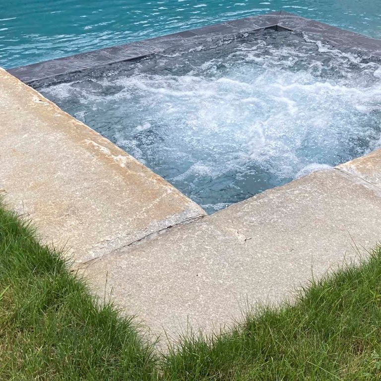 Reclaimed Granite Curbstone - Pool Coping