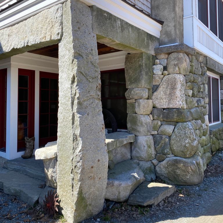 Reclaimed Granite - Columns