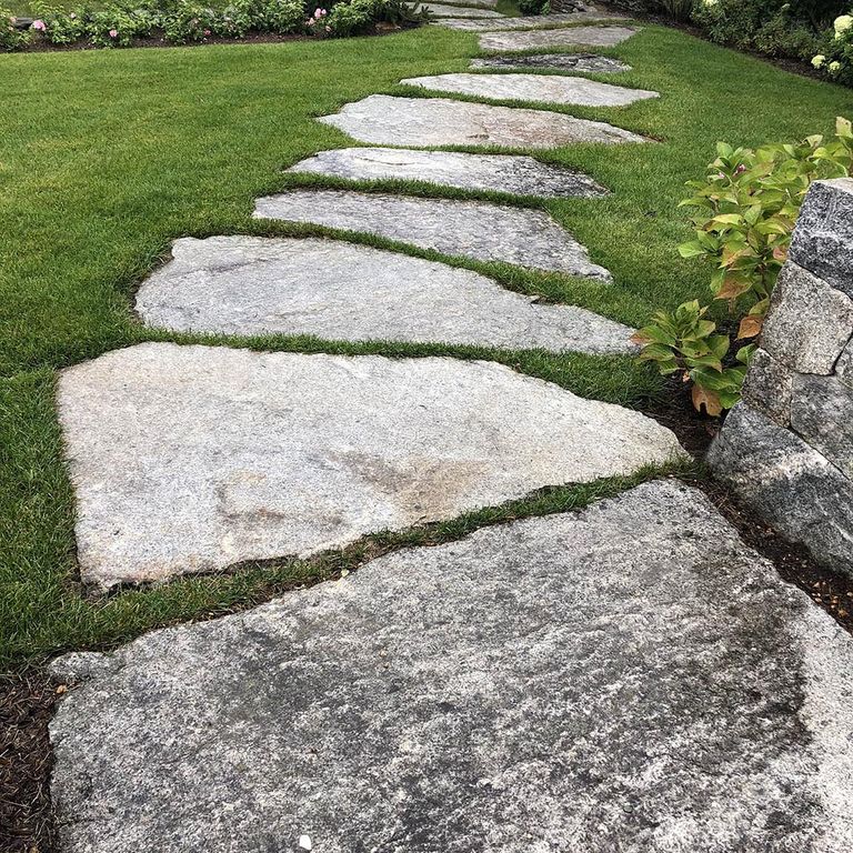 The image shows this product being used in a path pavers application.