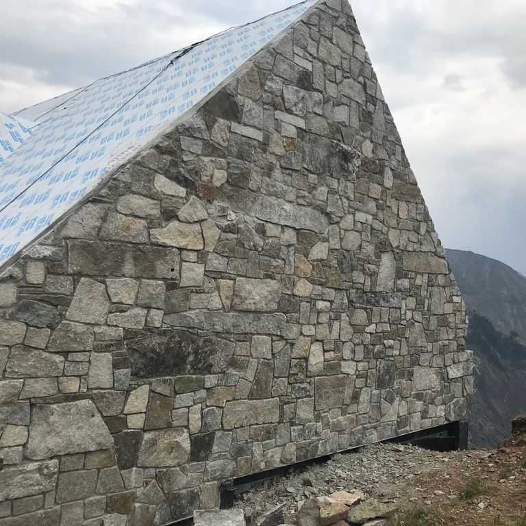 Reclaimed New England Granite Quarry Tailings - Wall Veneer