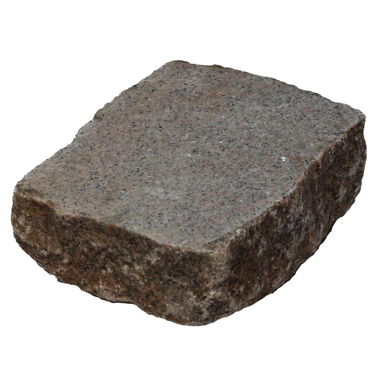 Application image for Reclaimed Swedish Granite Cobblestones - Flat Surface. The surface finish shown is sawn. Dominant colors shown are brown, gray and tan. The color mix creates a warm feeling.