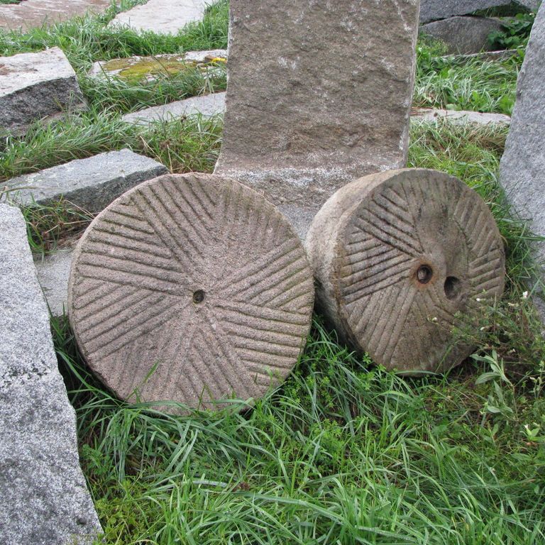 Application image for Granite - Reclaimed - Millstones. The dominant color shown is gray.