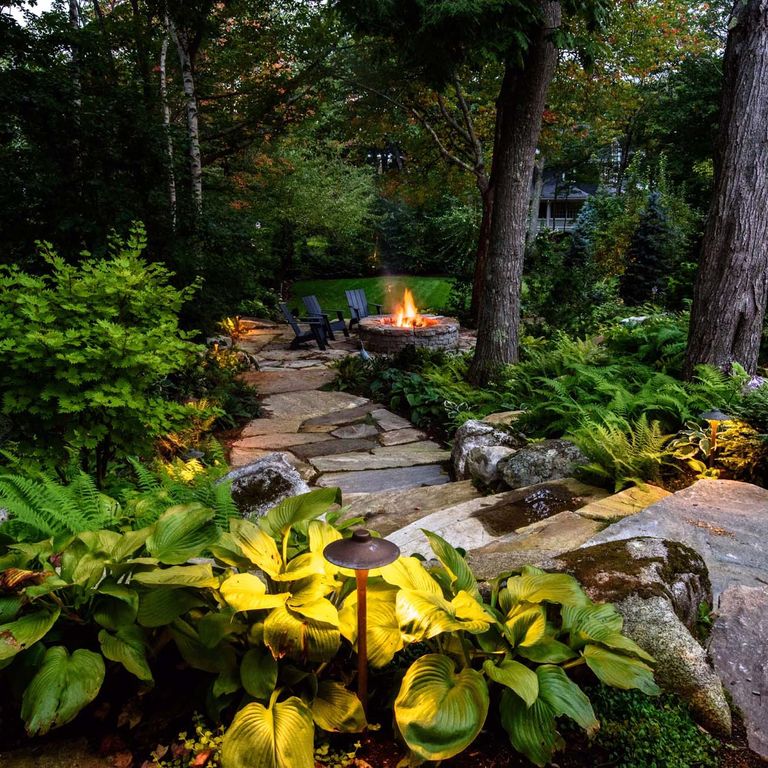 Black Mountain Granite - Natural Top Oversized Irregular Pavers