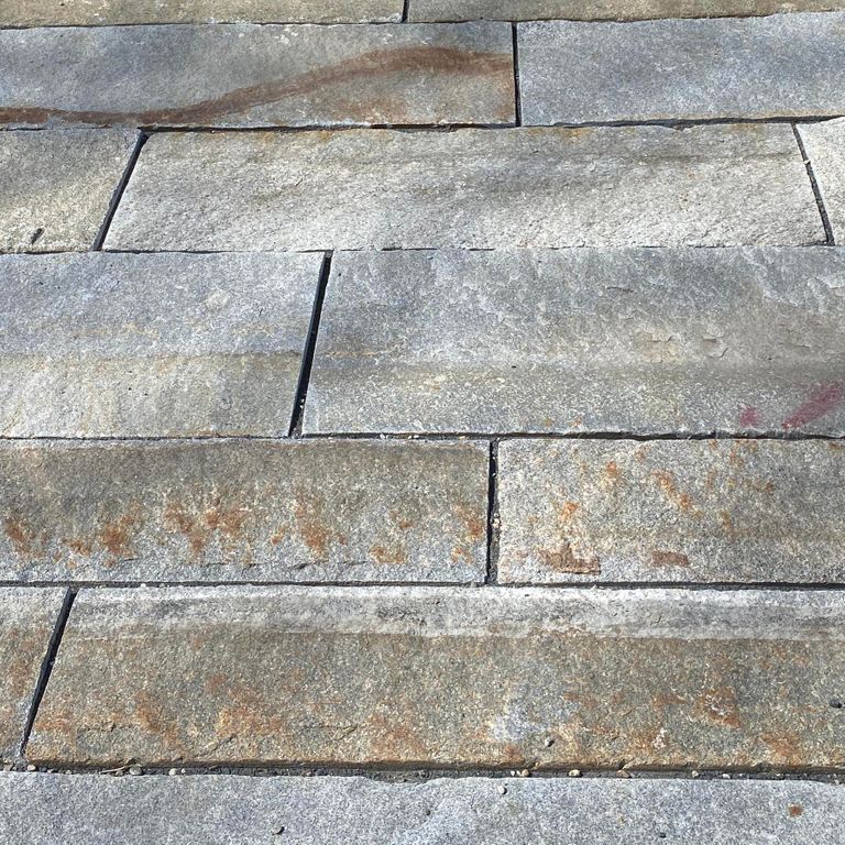 Reclaimed Third Generation Granite Curbstone - Sawn Plank Pavers