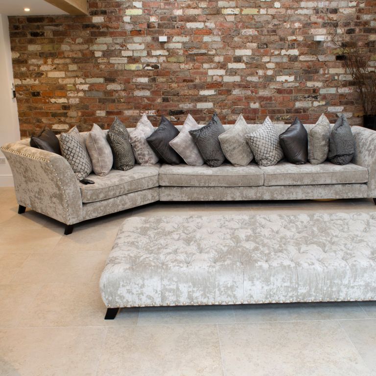 The image shows this product being used in an interior floor application.