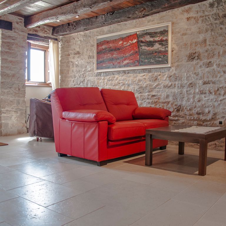 The image shows this product being used in an interior floor application.