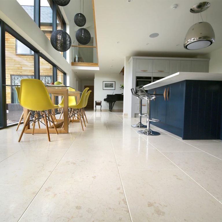 Mountain Hard Beige Limestone - Interior Flooring