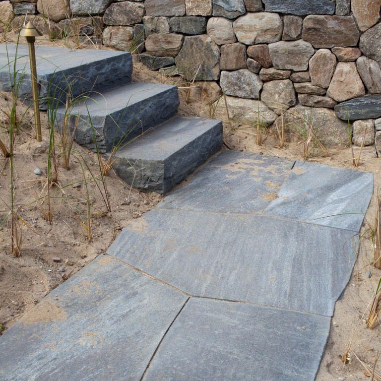 The image shows this product being used for Granite- Mystic Mountain- Steps.