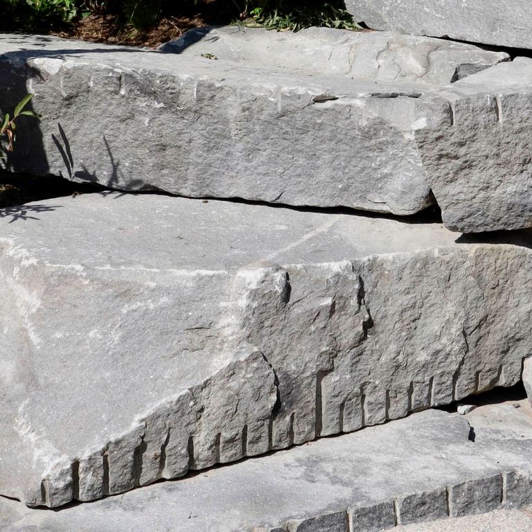 Reclaimed New England Granite Quarry Tailings - Seating