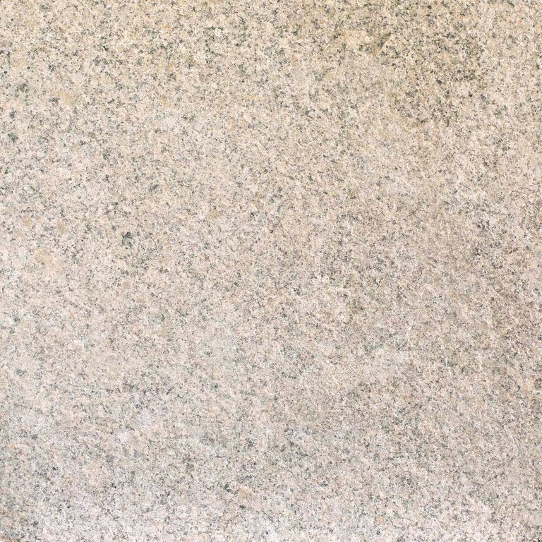 Color/Finish variation image for Cape Neddick Granite Clear - Full Bed Veneer. The dominant color shown is beige; with gray, pink, white, tan and cream secondaries. The color mix creates a warm feeling. Fine speckled color pattern.
