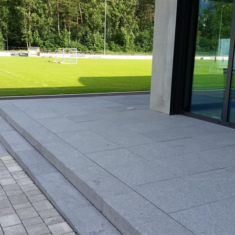 Republic Black Granite  - Treads