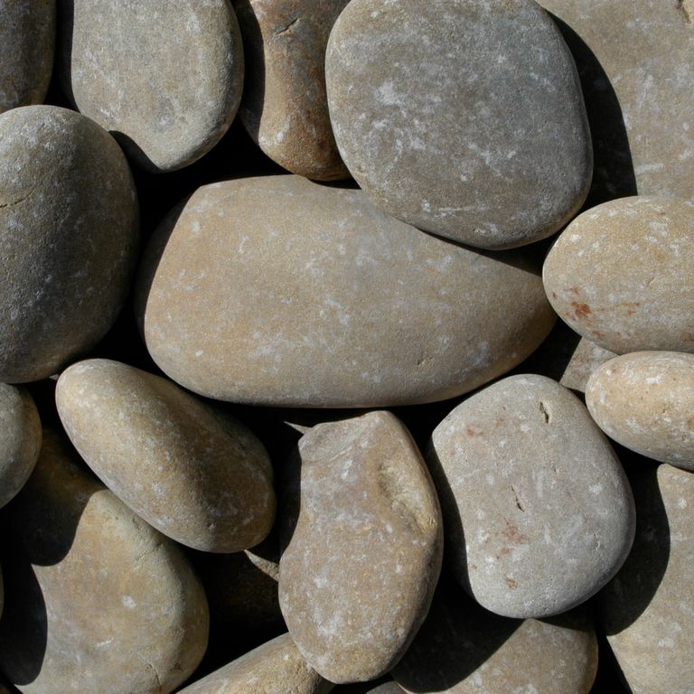 Granite Beach Pebbles - Natural Tan