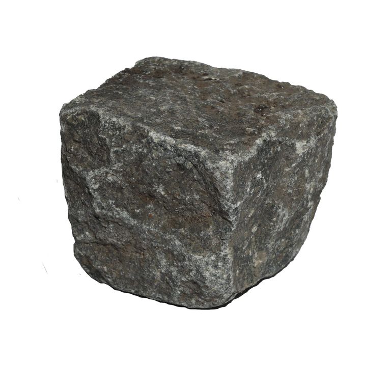 Application image for Reclaimed European Porphyry Cobblestones - Worn Cubes. The surface finish shown is . Dominant colors shown are brown and gray.
