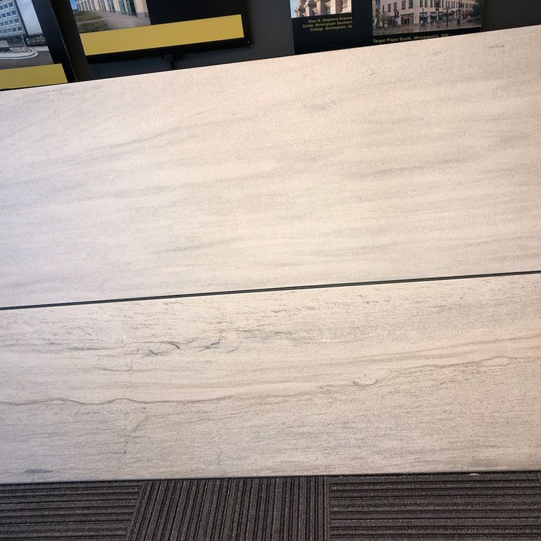 Close-up image for Silver Shadow Limestone - Pool Coping. The dominant color shown is beige; with gray, pink, white, tan and cream secondaries. Exhibits 