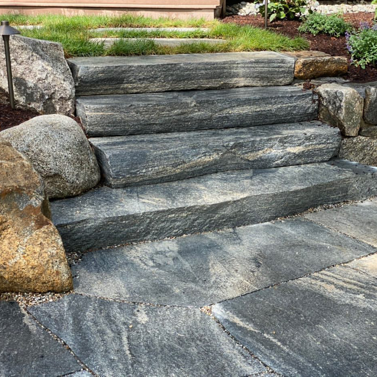 Liberty Hill Granite - Natural Surface Steps