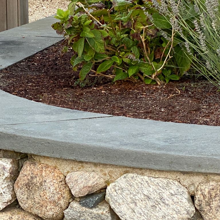 Blue/Gray Bluestone - Flamed Wallstone Cap