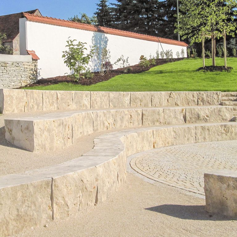 Bavarian Dolomite Gray Limestone - Benches & Seating