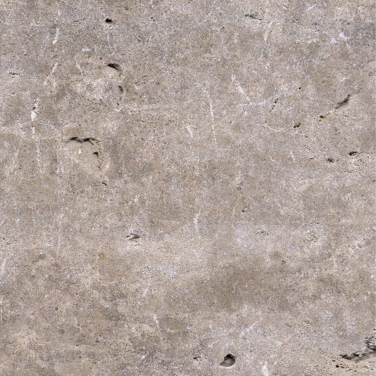 Color/Finish variation image for Bavarian Dolomite - Gray - Wall Veneer. The surface finishes shown are honed and tumbled. Dominant colors shown are gray and tan; with beige, brown, orange/rust, pink, purple and white secondaries. The color mix creates a warm feeling. Random color pattern.