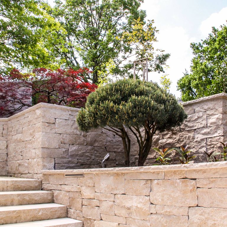Bavarian Beige Limestone - Wallstone