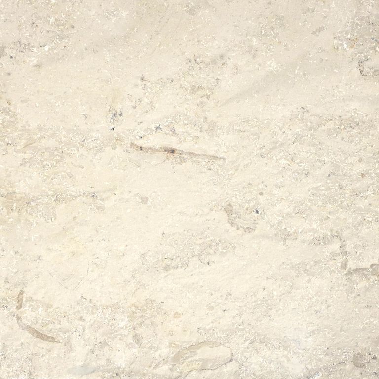 Color/Finish variation image for Bavarian Limestone - Beige - Treads. The surface finish shown is split-face. Dominant colors shown are beige and gray; with pink, purple, white, tan and cream secondaries. Exhibits 