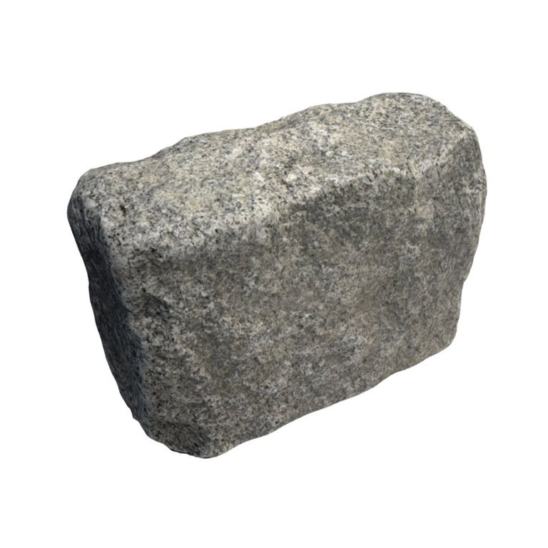 Gray Granite Cobblestone - Rectangles