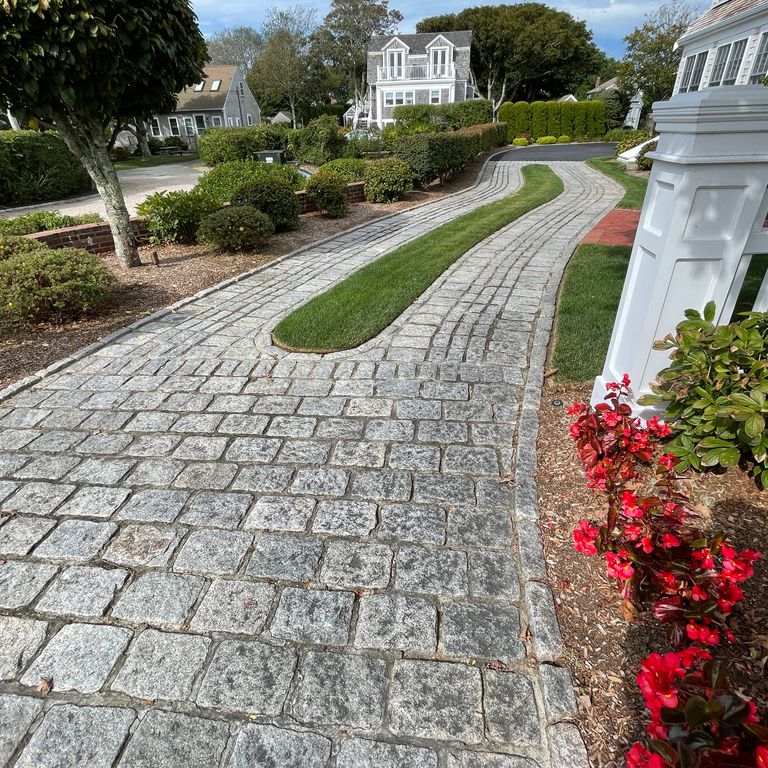 Gray Granite Cobblestone - Rectangles
