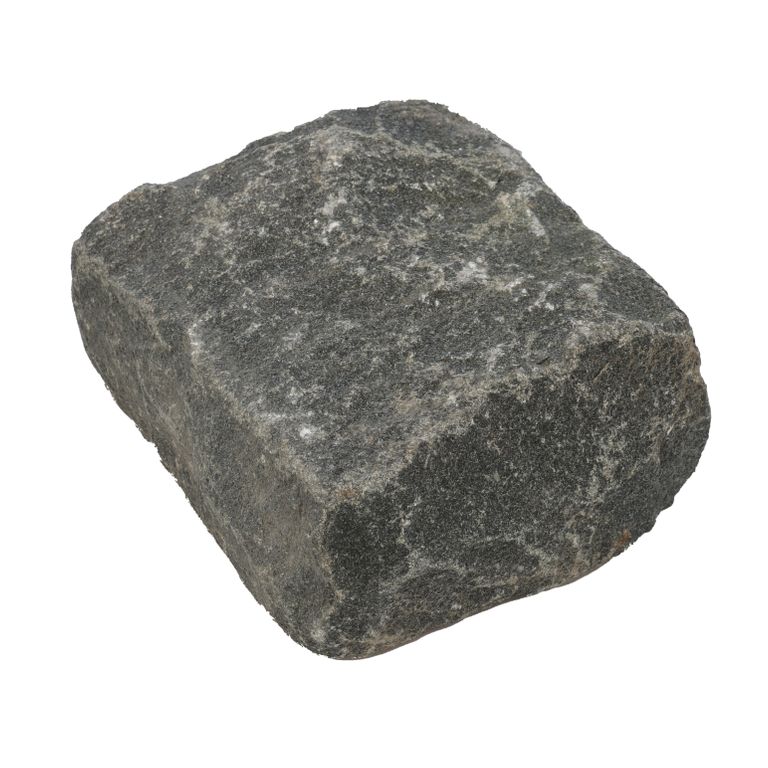 Application image for Black Granite Cobblestone - Rectangles. The surface finish shown is . The dominant color shown is black.