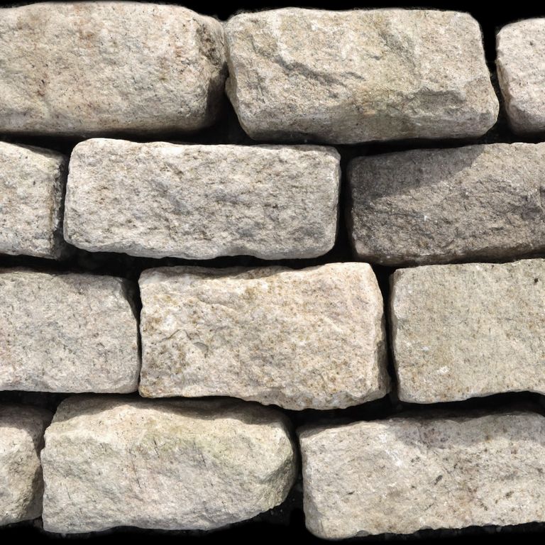 Best close-up image for Granite - Cobblestones - Phoenician Buff. Dominant colors shown are beige and tan; with gray, white and cream secondaries. The color mix creates a warm feeling. Regular color pattern. Contains some mica.