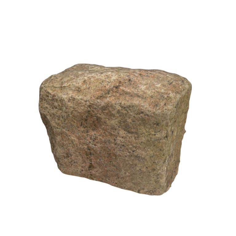 Yellow Granite Cobblestone - Rectangles