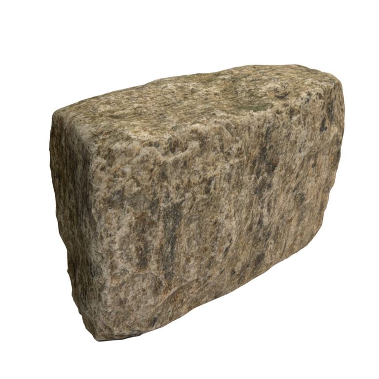 Yellow Granite Cobblestone - Rectangles