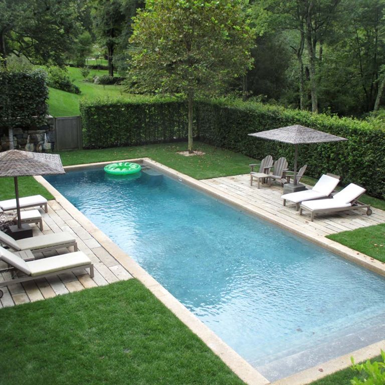 Reclaimed Footworn Granite - Pool Deck