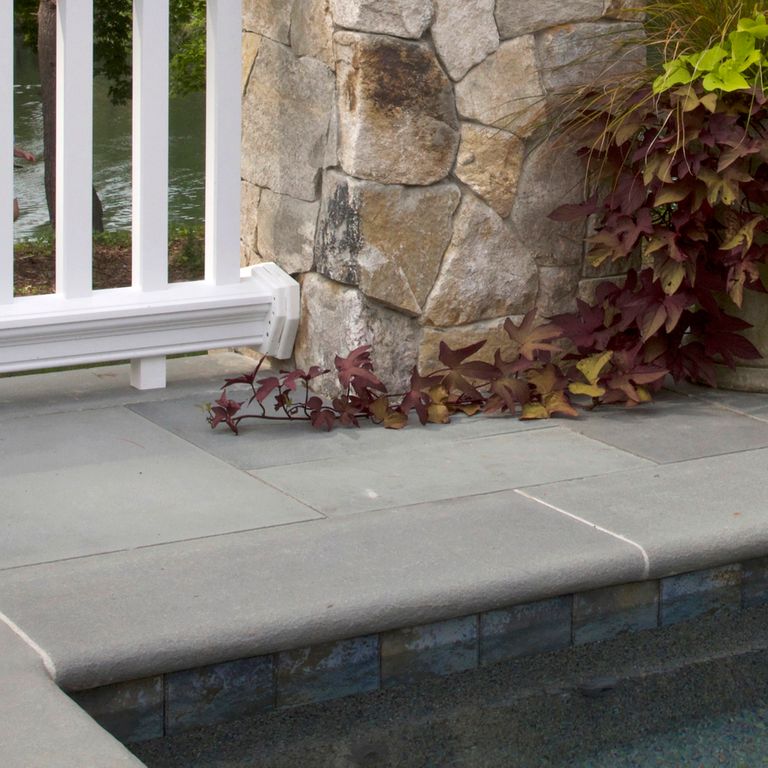 Blue/Gray Bluestone - Flamed Pool Coping