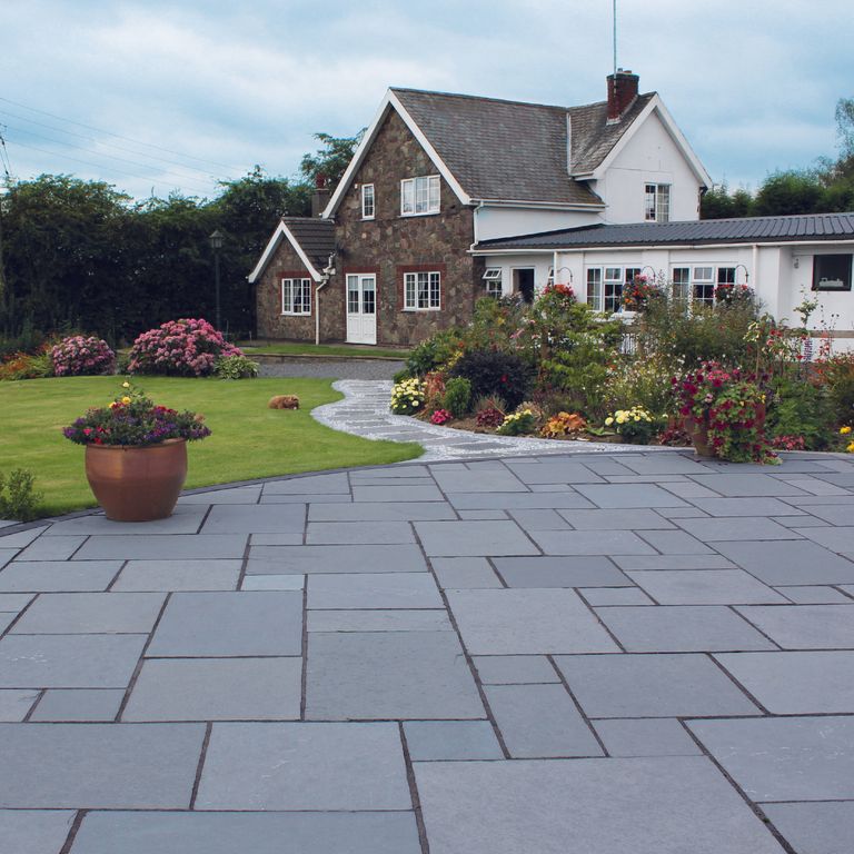Steel Blue Limestone - Pavers
