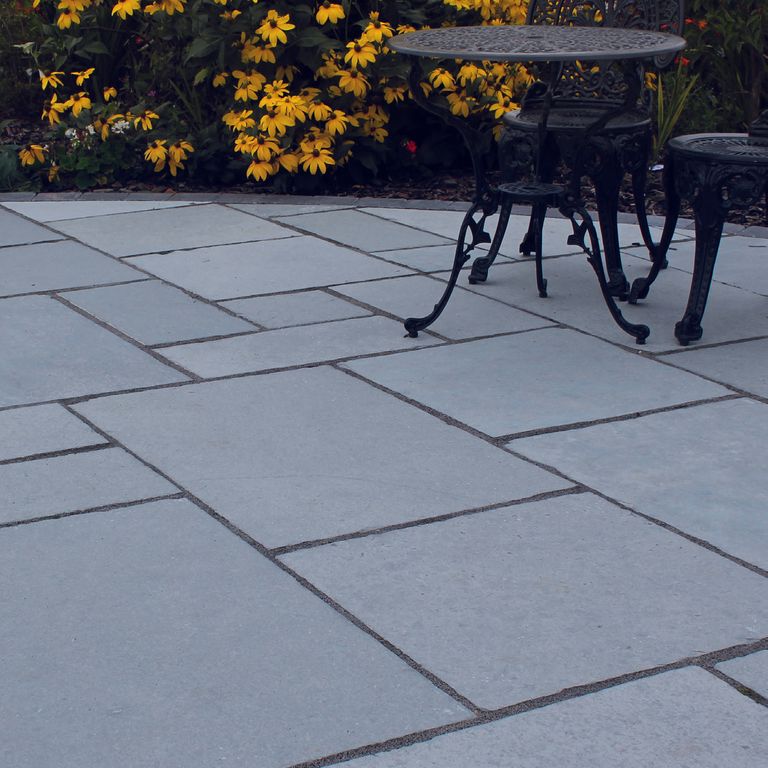 Steel Blue Limestone - Pavers