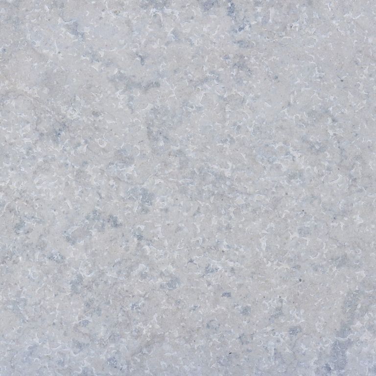 Color/Finish variation image for Classimo Sky Limestone - Pool Deck. The surface finish shown is a combination of brushed and flamed.