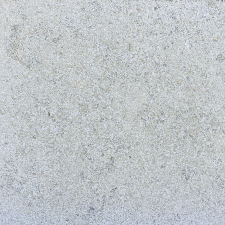 Color/Finish variation image for Classimo Sky Limestone - Pool Deck. The surface finish shown is a combination of brushed and sand blasted.
