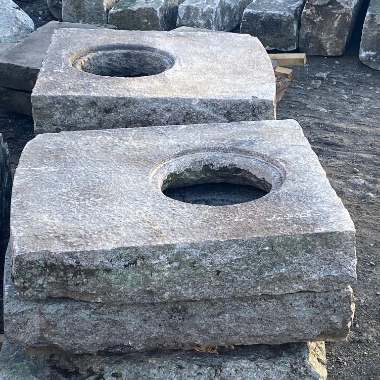 Reclaimed Granite - Manhole Stones