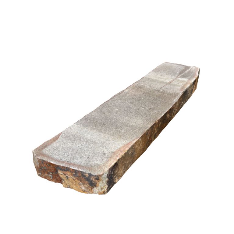 Granite - Cape Neddick Full Color - Live Edge Steps - Flamed Tops