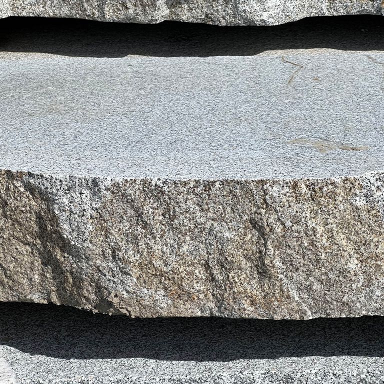 Dodlin Hill Granite - Flamed Top Live Edge Steps