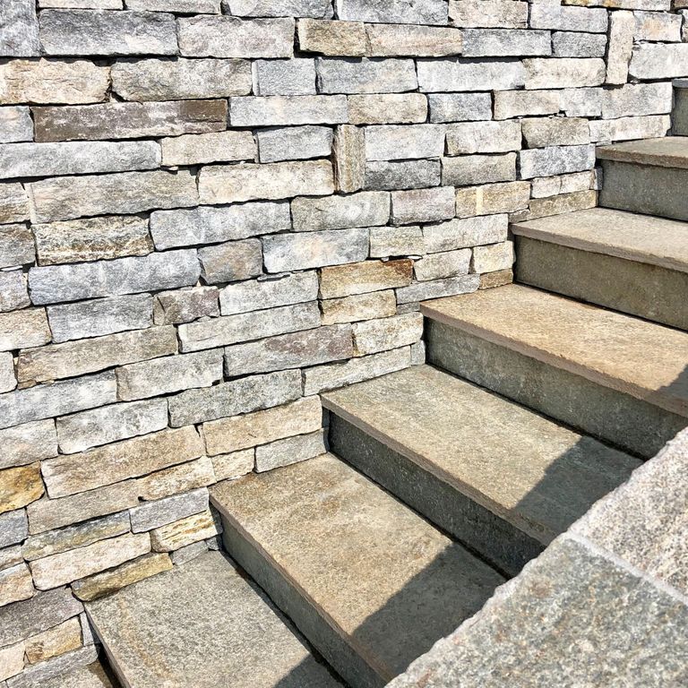 Pietra Italia Full Color Gneiss - Treads
