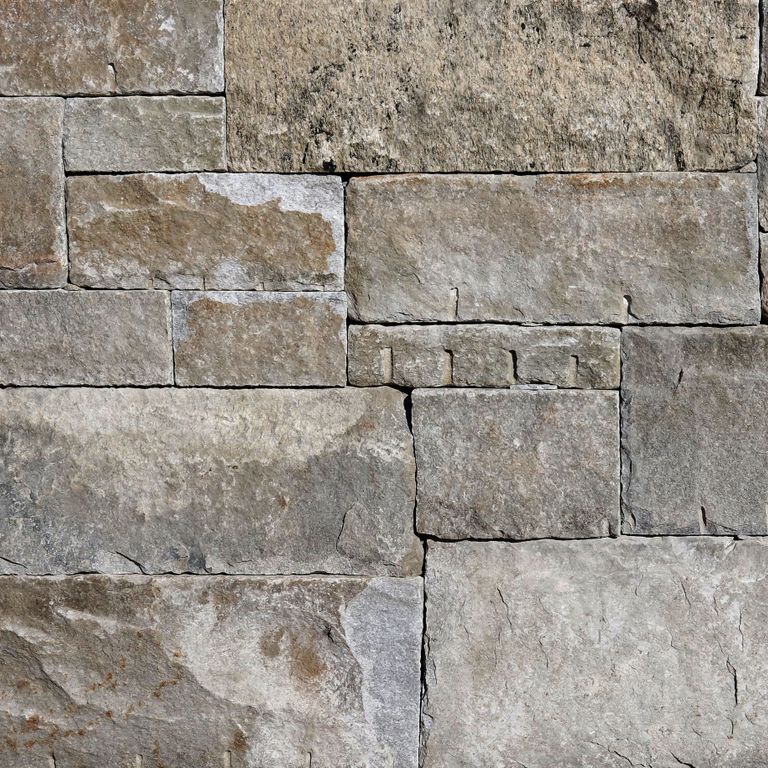 Reclaimed Granite Curbstone - Full Bed Veneer