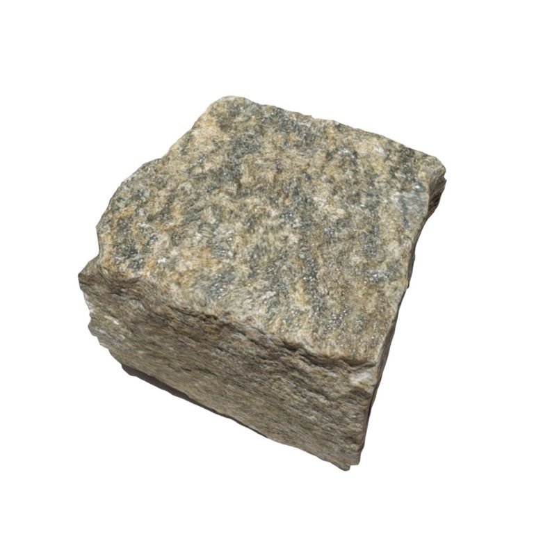 Gneiss - Pietra Italia - Full Color - Cobblestones - Cubes