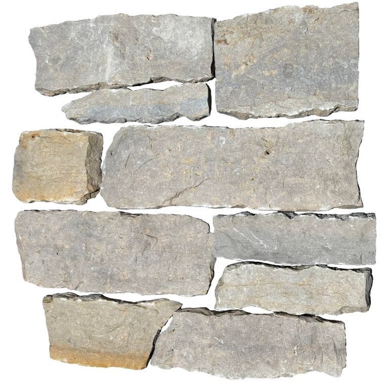 Rustic Gold Limestone Veneer - Splitface