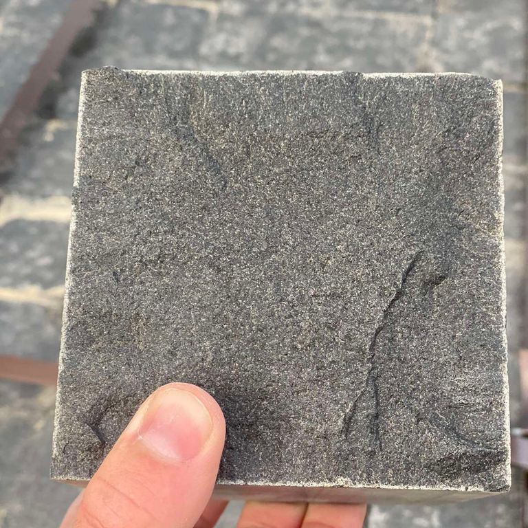 Application image for Black Moon Basalt - Cobblestones. The dominant color shown is gray.